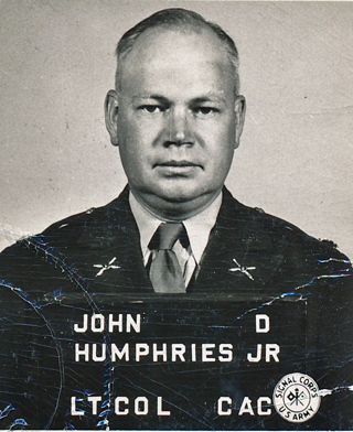 Lt. Col. John D. Humphries